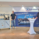 Thumb mit zwei Mitarbeitern und einem Azubi am Kratschmayer Stand auf der Ausbildungsmesse 2022