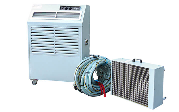 Bild eines Klimageräts mit 7kW Leistung