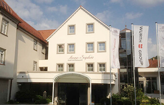 Außenansicht des Hotels Anne-Sophie in Künzelsau